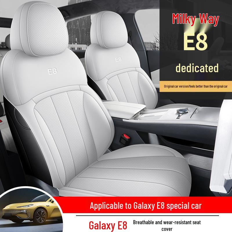 2024 Semi-Enclosed Universal Car Seat Cover for All-Season Comfort, Compatible with Galaxy E8.