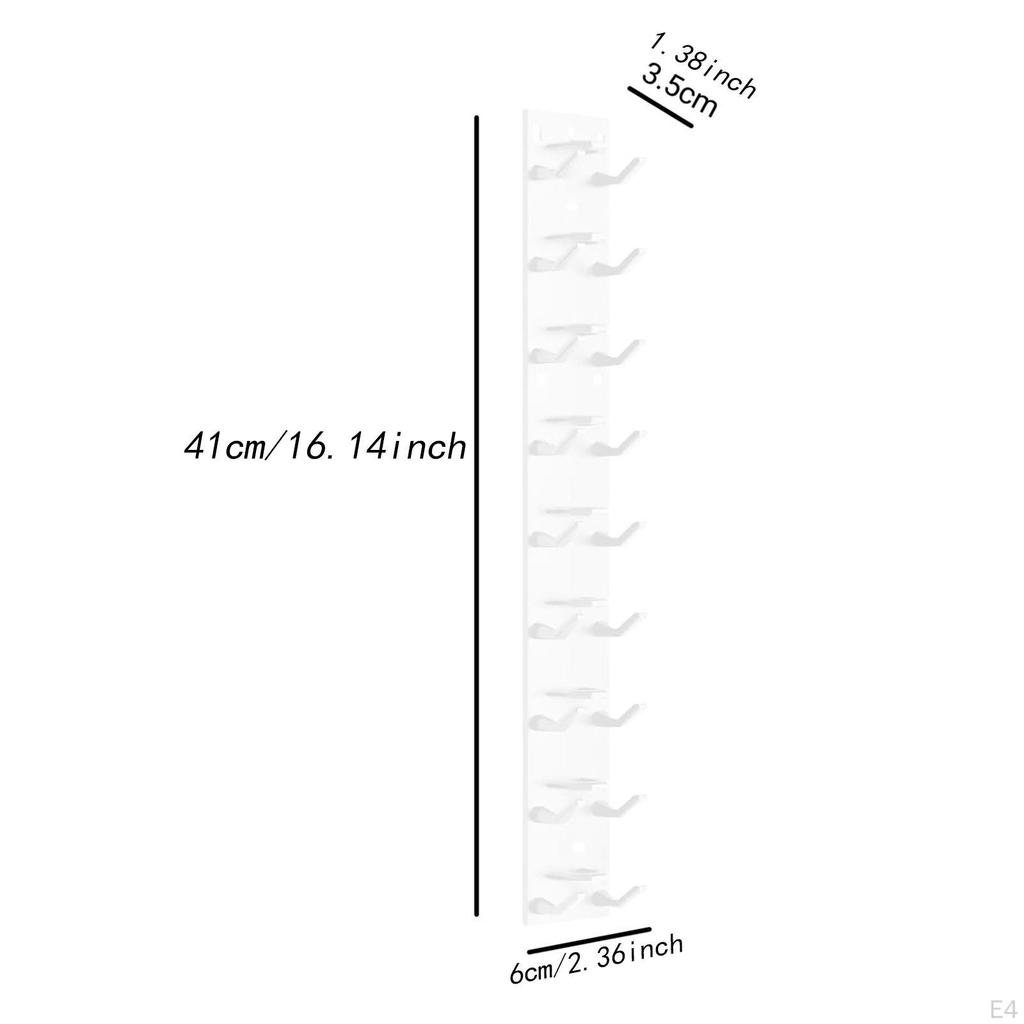 2 Pieces Hat Organizer for Baseball Caps Racks Hanger Holders Hold up to 18 Hats Bedroom