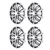 4 Pcs 14 Inch Hubcaps Full Protection Stylish Look Universal Fit R14 Wheel Rim Cover for Most Cars Truck SUV Silver