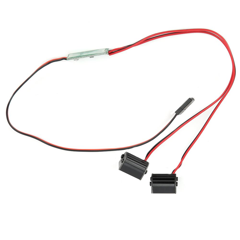 RC Model LED Headlight Plastic Accessory for TRX4 SCX10 1 10 Crawler Overland Car