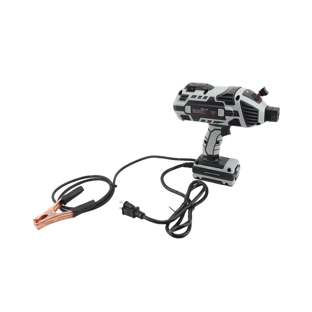 Handheld Welding Machine IGBT Inverter 20A 120A 5 Variable Current Adjustment Portable Welder with 1.5m Cable and 20