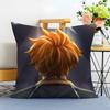 HHaikyuu Cushion Cover Washable Linen Pillowcase Soft  for Sofa Bed Cozy Home Room Decor