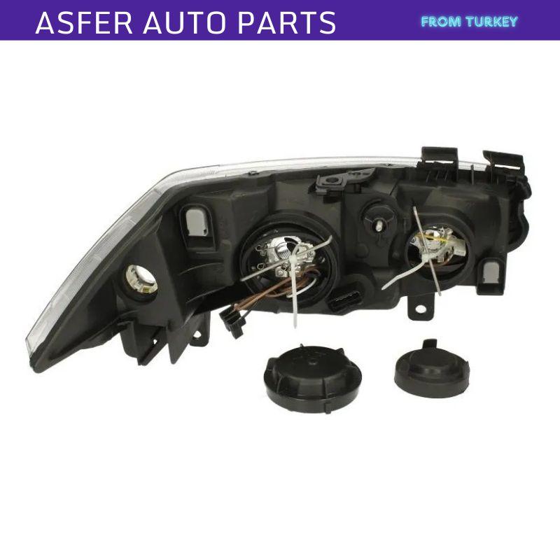 Headlight left side with electric drive for Renault Megane MK2 2002-2005 OEM 7701064018 7701054656