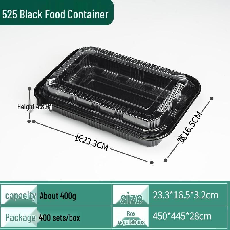 Sushi, BBQ, Fruit, & Hot Pot Disposable Takeout Box Set