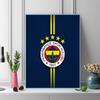 Fenerbahce Pattern  3pcs 100% Round Full Drill 5D DIY Diamond Painting Embroidery Cross Stitch Rhinestone Décor