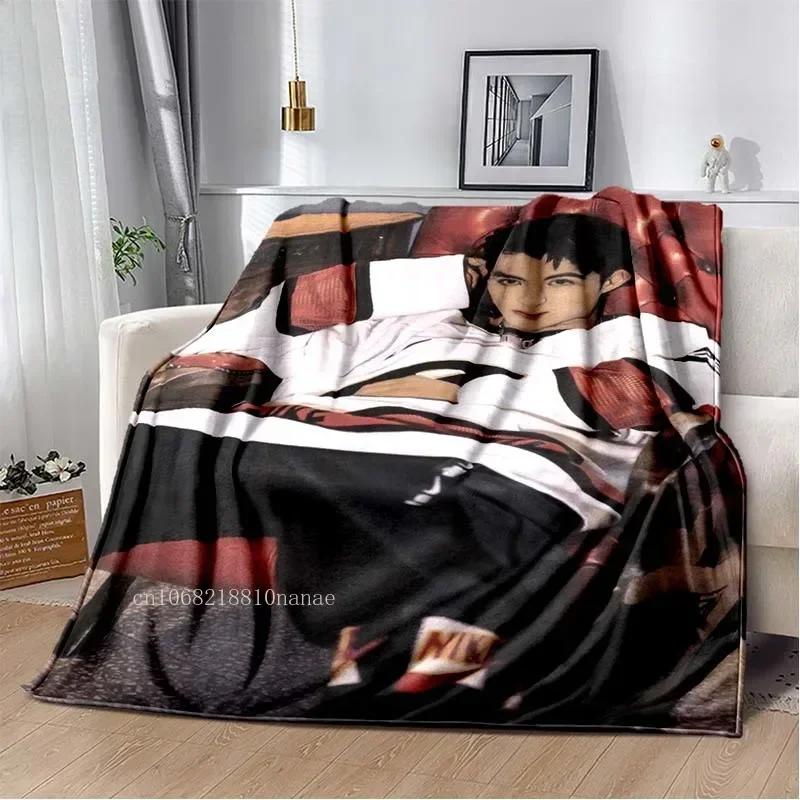 Dylan Wang Dong Fang Da Qiang Tagesdecke, Decke Cang Lan Jue für Sofa, Schlafzimmer, Dekoration, flauschige, weiche Decken