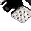 2108 Solar Power Waterproof ABS Dual Sensor Light Head Solar Wall Light