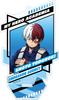 Movic My Hero Academia Like Hell Acrylic Stand Shoto Todoroki 14 X 10 Cm Acrylic Laugh! - - Approx. -