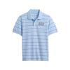 Boys' Embroidered Logo Pique Polo Shirt