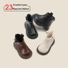 Korean Style Toddler Boys' & Girls' Winter Cotton Martin Boots - Warm Leather Shoes
