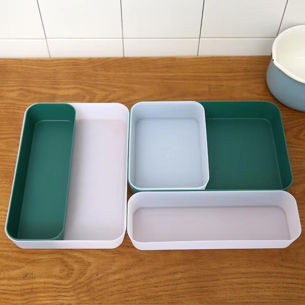 Rectangular Drawer Divider Storage Box Reusable Sundries Jewellery Holder For Household Sorting