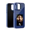 DIY 4-Color E-Ink Screen Phone Case IPhone 11 To 16 Pro Max With Magnetic Mount Anti-Fingerprint Shockproof Silicone Cover