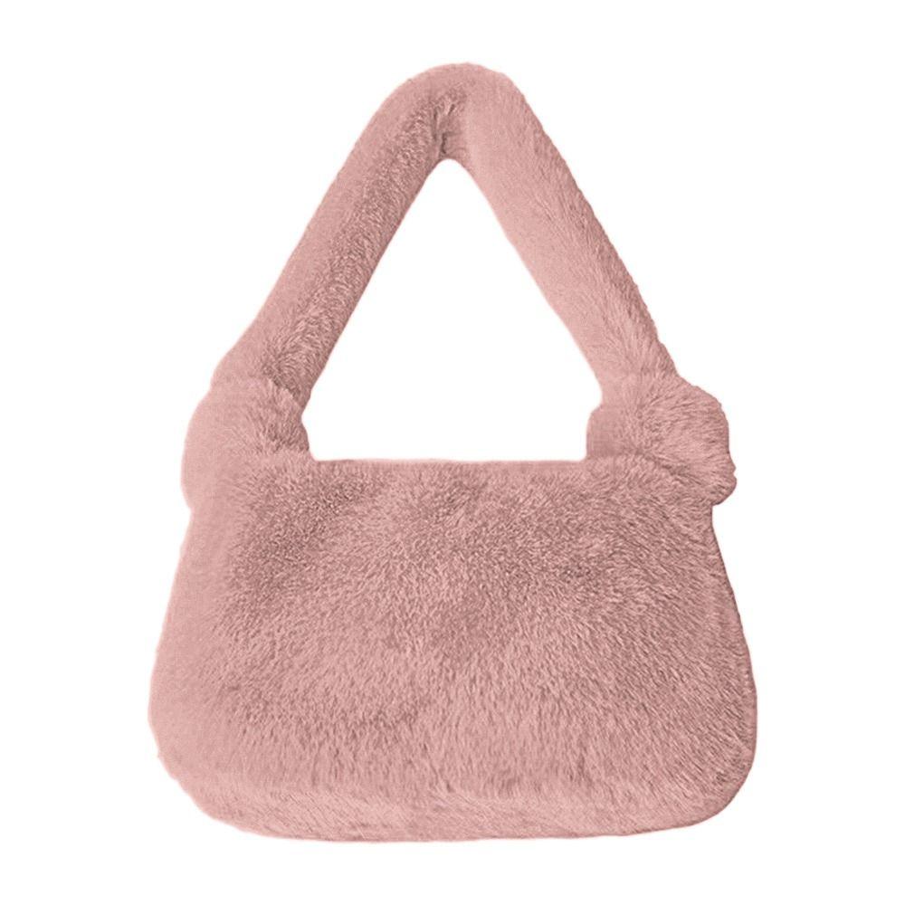 Einseitige quadratische Tasche Mehrfarbige Make-up-Tasche Modische Handtasche Mädchen