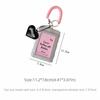With Keychain Korean Style Card Holder Card Case Bungee Cord Student Card Cover Candy Color Love Heart Pendant ID Card Holders