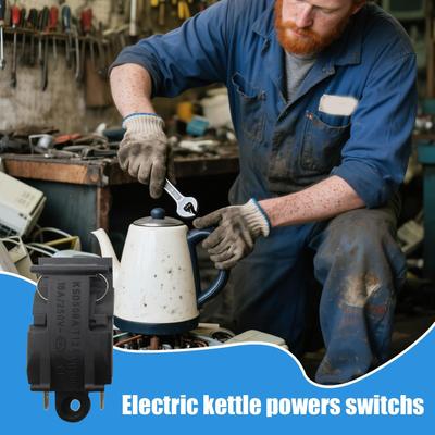 Electric Kettle Steam Button Thermostat Button Temperature Monitoring Replacement Part With Real-Time Protection Fitting