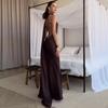 2025 Summer Trendy European & American Women's Halter Cape Slimming Dress