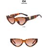 Women's sunglasses, small-frame V-shaped cat eye sunglasses.