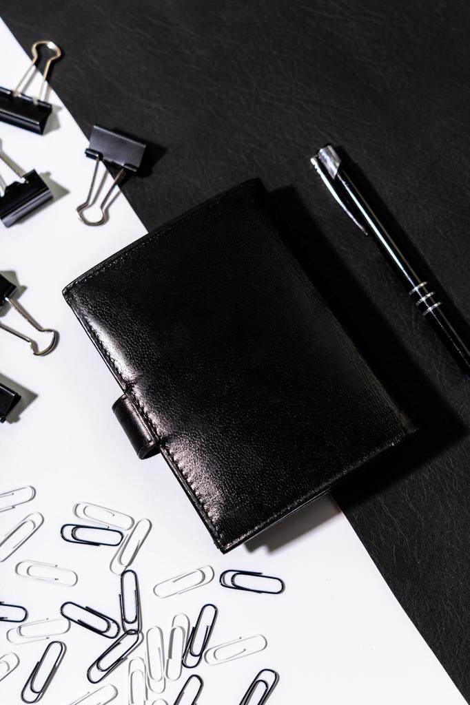 Men's Leather Wallet 324L-GA-BL-2914 Black