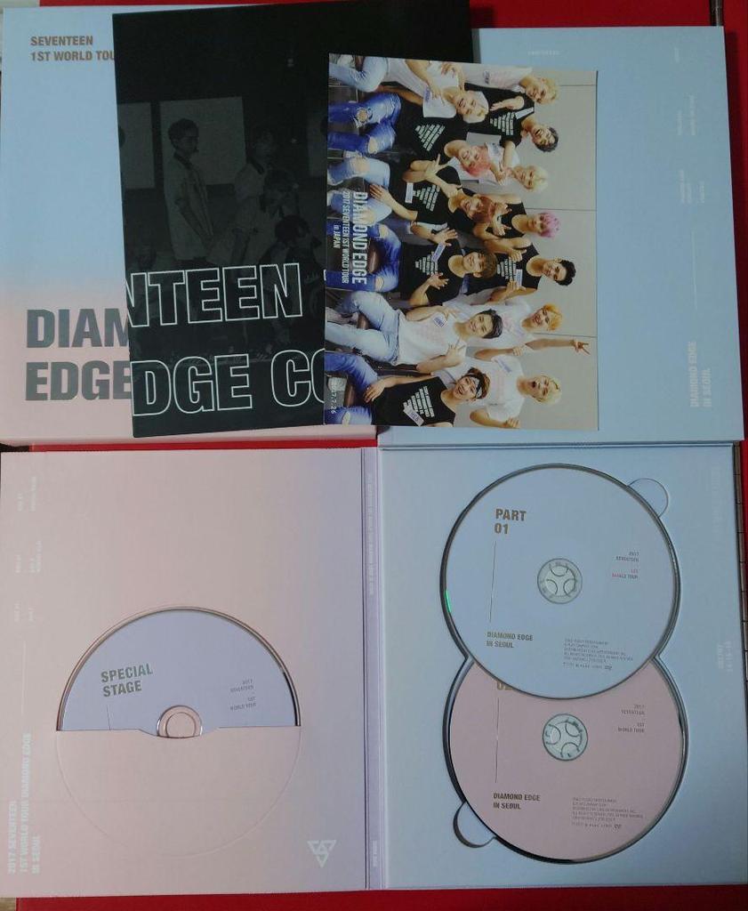 [USED] SEVENTEEN DIAMOND EDGE DVD 2017