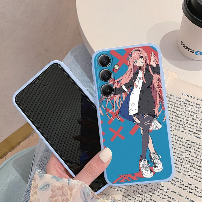 Fashion Girl Phone Case For iPhone Samsung A55 S24 FE S25 M35 Xiaomi Redmi Note 13 Pro 14C Huawei Honor 200 Realme Shockproof Anti-Scratch Matte Cover
