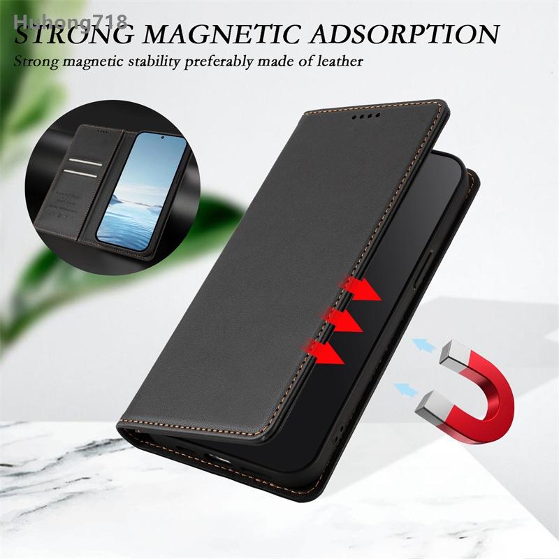 Magnetic Flip Case for Umidigi G9X G100 G100X Note 9 90 100 100X Power 7 7S Max Pro 5G with Card Holder Stand Protection Cover