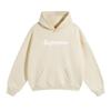 Supreme Style Printed Hoodie Unisex Loose Drop Shoulder Sweatshirt Casual Streetwear