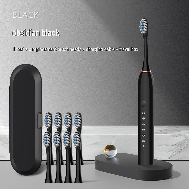 Rechargeable Sonic Electric Toothbrush for Adults: Soft Bristle, Smart, Couple-Friendly Model.