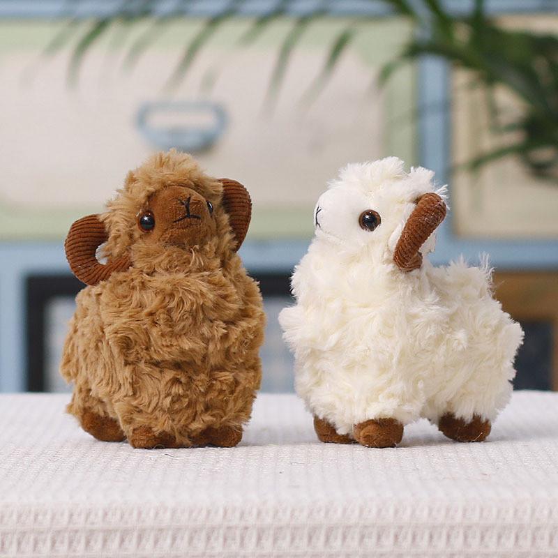 Plush Sheep Hanging Ornament With Pp Cotton Fill For Kids And Adults
