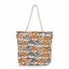 Cartoon Cat Group Print Thick Rope Single-shoulder Beach Bag 7253 KTB
