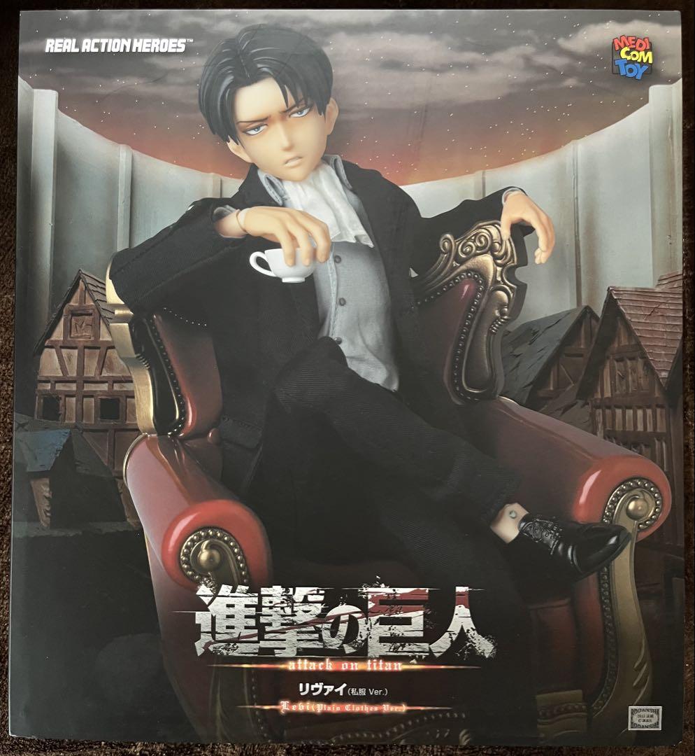 

[USED] REAL ACTION HEROES Attack on Titan Levi (Casual Clothes Ver.)