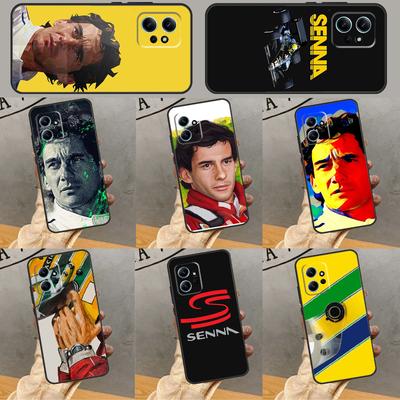 Wyścigowy etui Ayrtona Senny do Xiaomi Redmi Note 13 Pro 14 12 11 9 10 9S 10S 11S 12S Redmi 12C 13C 14C 10C Pokrowiec