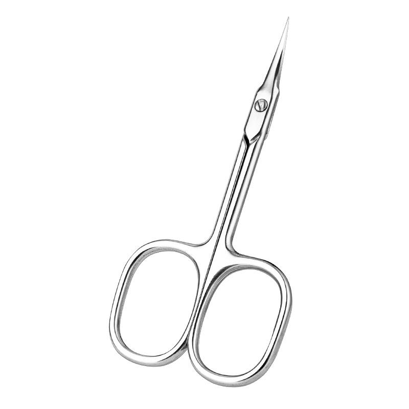 Stainless Steel Russian Style Cuticle Nippers, Eyebrow Tweezers, Beauty Scissors, and Hangnail Exfoliating Tools
