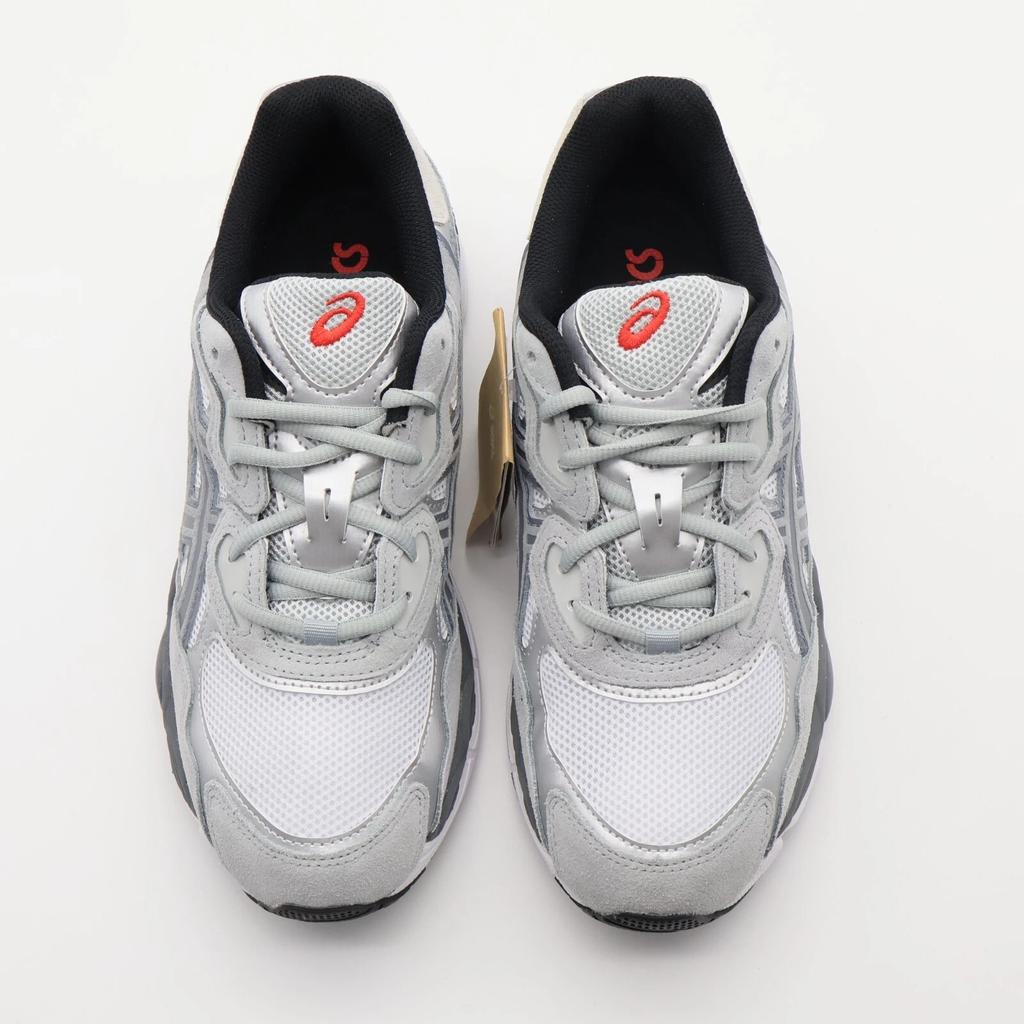 1201A789-102 Asics Gel-NYC White Steel Grey Red (Men's)