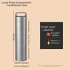 Container Mini Pill Box Stainless Steel Waterproof Pill Case Portable Tablet Container Travel