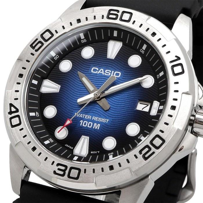 [Casio] Standard Analog Quartz Men's Watch MTD-140-2AV, Blue Urethane Band
