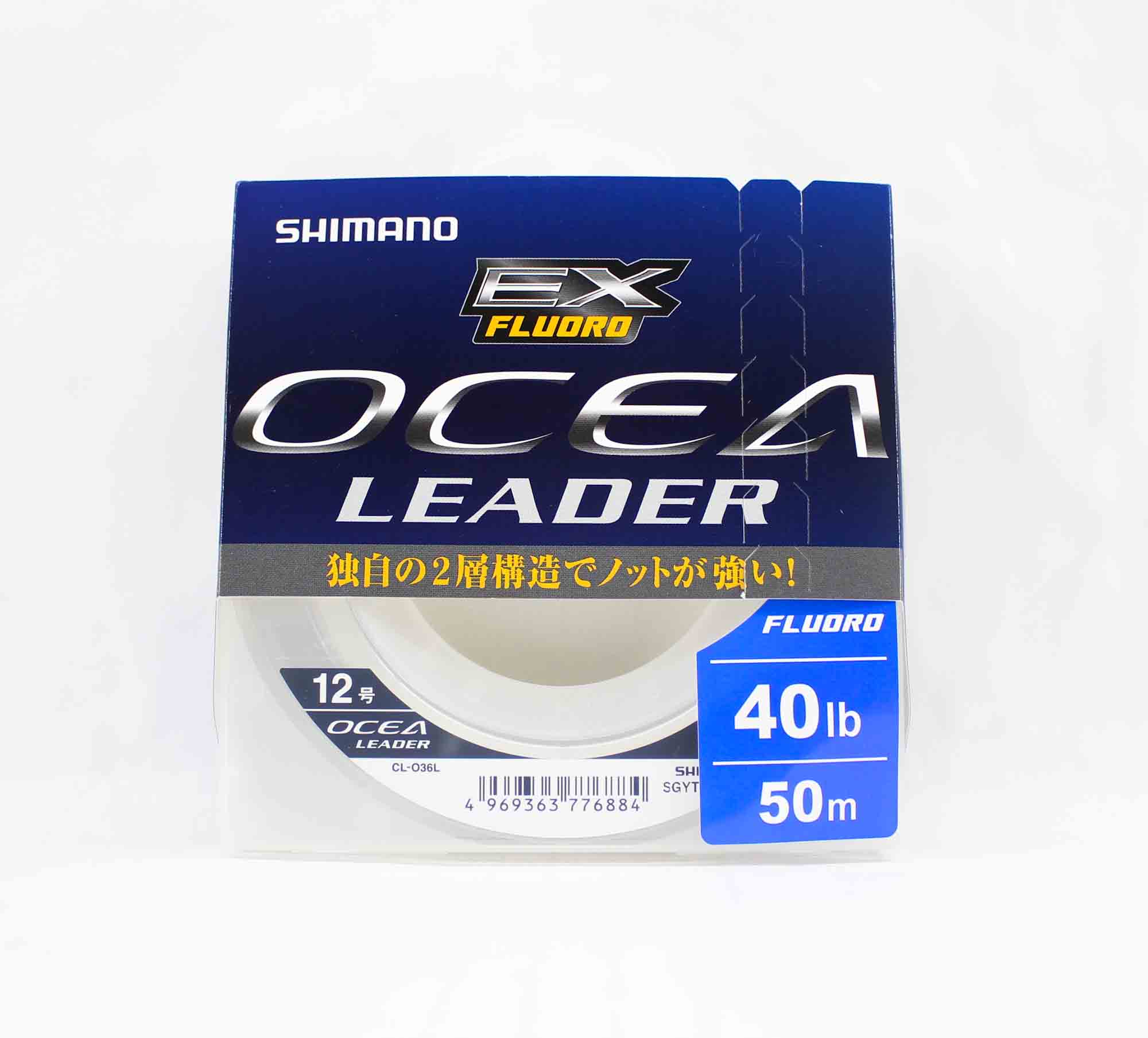 

Shimano CL-036L Ocea EX Fluorocarbon Leader Line 50 м 40 фунтов 776884