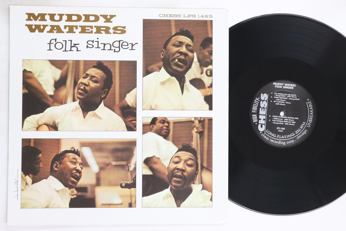

LP Record MUDDY WATERS Folk Singer 180g LPS1483 CHESS 2001 US Blues Used