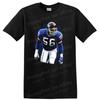T-shirt de Football Lawrence Taylor Légende Défensive des Giants de New York Tee