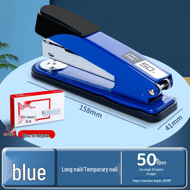 Universal Heavy-Duty Stapler - Labor-Saving, Thickened Design for All Sizes (Large, Medium, Small)