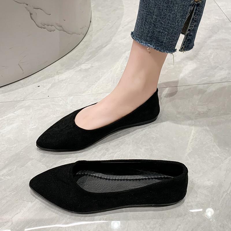 

Модная обувь смешанных цветов Женские балетки Повседневные женские кроссовки Слипоны На все случаи жизни Мелкий вырез Заостренный носок Платье Новые слипоны Мокасины Лео 35 чёрный