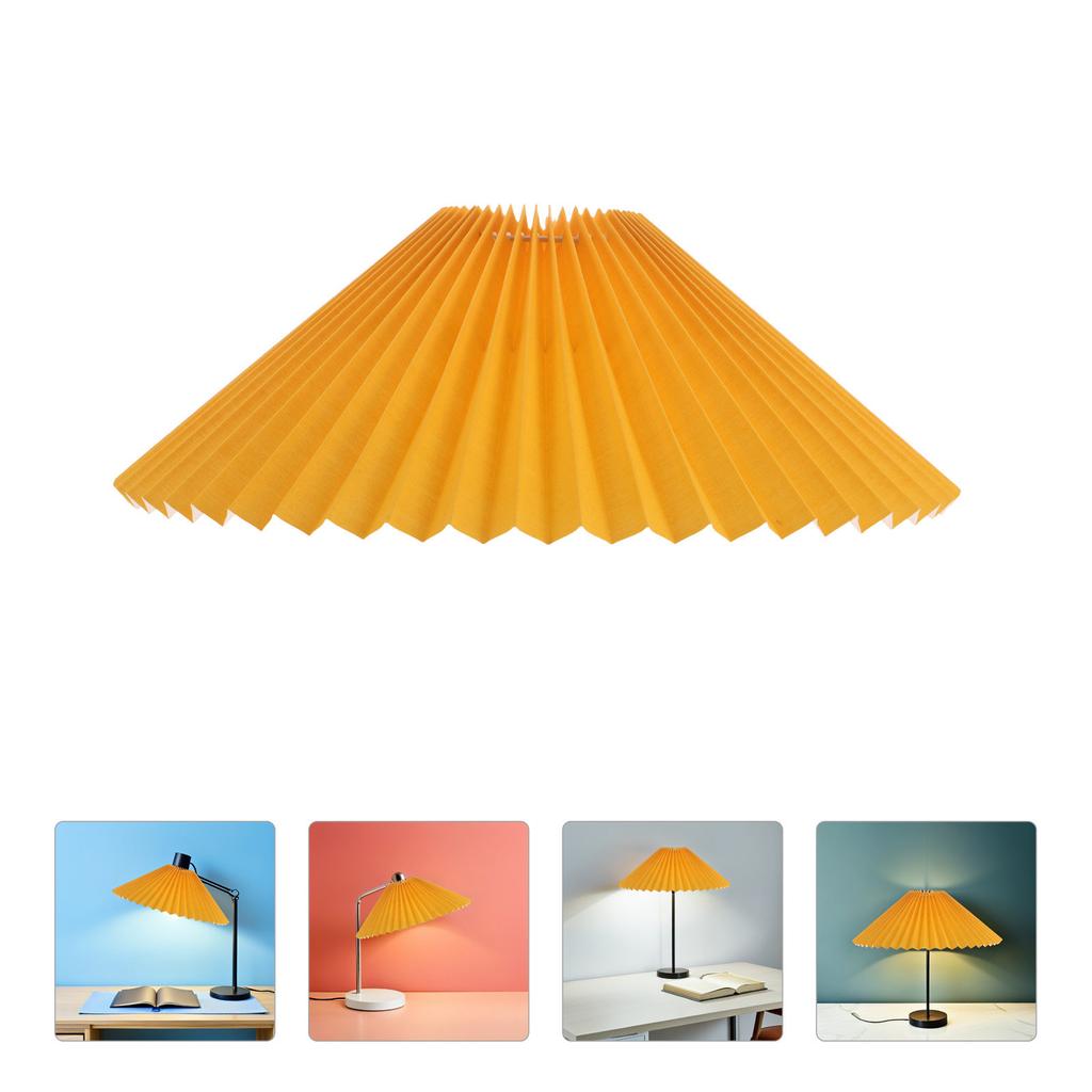 Pleated Bell Lampshade Fabric Cover Sage Green Classic Replacement for Table Bedside Floor Lamps 4.7 Tops 12.6 Bottom 8 Vertical