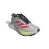 Adidas adizero Boston 12 Running Shoes, Unisex Adult, MDF81, Dash Gray/Lucid Red/Lucid Lemon (JI4472), Size 26.5cm