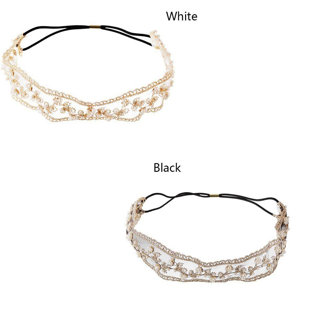 Elegant Scarf Wedding Photography Hair Accessories Lace Headband Net Yarn Ladies Hair Band