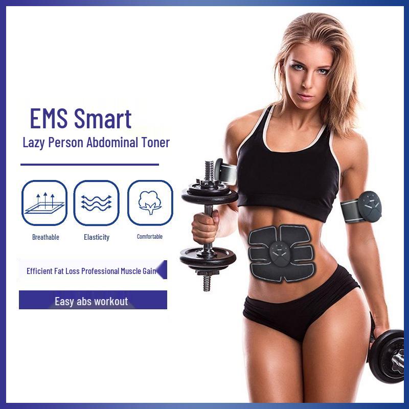 EMS Smart Abdominal Muscle Trainer and Massager - Waist Belt Fitness Device