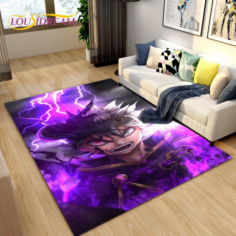 Fairy Tail Japan Anime Cartoon Area Rug,Carpet Rug for Living Room Bedroom Sofa Doormat Decoration, Kids Play Non-slip Floor Mat
