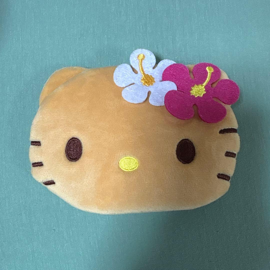 Hello Kitty stuffed animal pouch face type tanned kitty