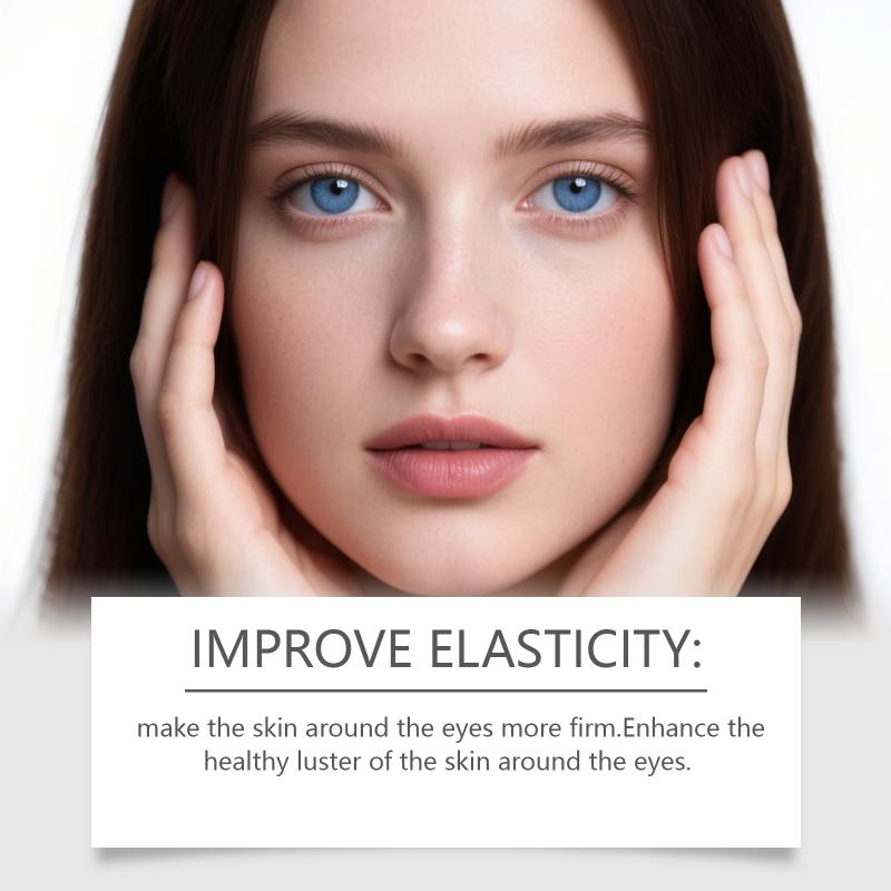 Soothing Eye Cream for Sensitive Skin Massage Applicator Intense Hydration Daily Moisturizing Under Eyes