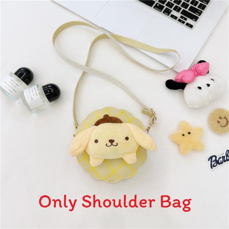 

Disney Frozen Anna Plush Girls Crossbody Bag With Cartoon Design For Kids Pudding Dog