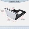 Mount Steel Acrylic Kayak Outboard Motor Bracket Easy Install Heavy Duty Base Suitable for