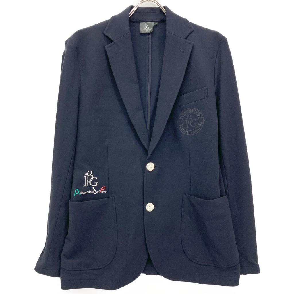 1piu1uguale3 [GOLF][×Del Piero] GDB003 Navy Tailored Jacket Jacket V NavyUsed